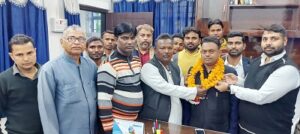 पश्चिम बंगाल के प्रदेश अध्यक्ष का हुआ स्वागत