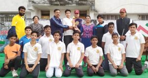 चिल्ड्रेन पब्लिक स्कूल में क्रिकेट टूर्नामेंट का हुआ आयोजन