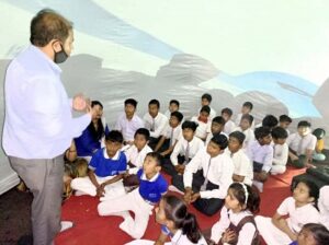 3-डी शो के जरिए छात्रों ने देखा तारामंडल