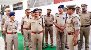 एसपी ने मलवां थाने का किया वार्षिक निरीक्षण