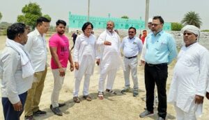 ईदगाह की व्यवस्थाओं का अध्यक्ष प्रतिनिधि ने लिया जायजा