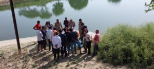 सरयू बैराज गेट के मरम्मत में लगे श्रमिक की संदिग्ध मौत, नहर में मिला शव