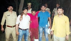 पुलिस मुठभेड़ में गौ तस्कर को लगी गोली, गिरफ्तार