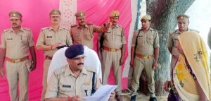 मलवां थाने में पीड़ितों ने एसपी को सुनाया दर्द