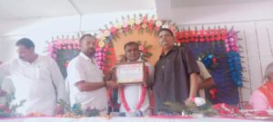 प्रयागराज : भारतीय राष्ट्रीय पत्रकार महासंघ के द्वारा बारा में धूमधाम से मनाई गई आदि पत्रकार देवर्षि नारद जयंती