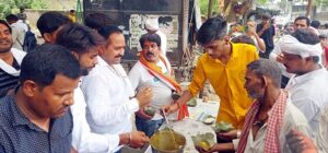 कलेक्ट्रेट कालोनी में हुआ विशाल भंडारा