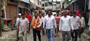 आज़मगढ़ : कुलपति बनने के बाद पहली बार पैतृक गांव पहुंचे संजीत कुमार गुप्ता..