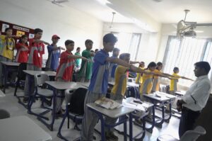 जीडी ग्लोबल स्कूल में आजादी के अमृत महोत्सव के अंतर्गत पंच-प्रण की शपथ…