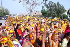 अतरौलिया में विशाल 51 कुंडिय गायत्री महायज्ञ के साथ श्रीमद् भागवत पुराण कथा का भव्य आयोजन।