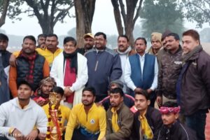 टूर्नामेंट के फाइनल मैच में 8 रन से कंजासा को हरा झूंसी ने शील्ड किया अपने नाम