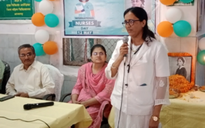 आजमगढ़ महिला अस्पताल में मनाया गया नर्स दिवस…