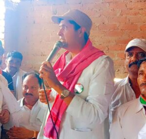 इंडिया गठबन्धन के लोक सभा 52 के प्रत्याशी उज्वल रमण ने लोगों से मांगा समर्थन।