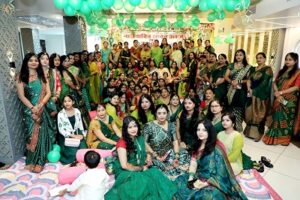 आजमगढ़ में नारी शक्ति ने किया सावन उत्सव का आयोजन