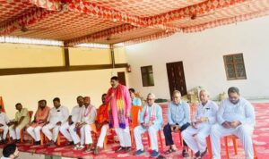 आज़मगढ़ : भाजपा की बैठक में हर घर तिरंगा कार्यक्रम को लेकर चर्चा