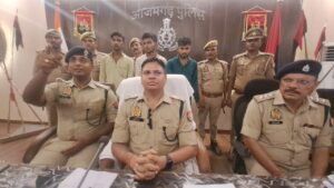 आज़मगढ़ में बदमाशों ने सुपारी लेकर दिया था हत्याकांड को अंजाम , पुलिस ने निकाल दी हेकड़ी