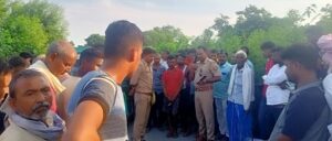 आज़मगढ़ : पिकअप की टक्कर से बाइक सवार की मौत