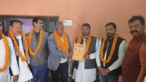 अखिल भारतीय क्षत्रिय महासभा के आज़मगढ़ मंडल अध्यक्ष बने शैलेश प्रताप सिंह पिंकू..