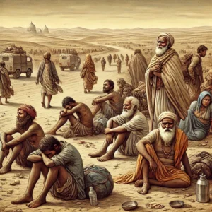 चार दिनों तक भुखें प्यासें भटकते रहे श्रद्धालु नहीं दिखें समाजसेवी