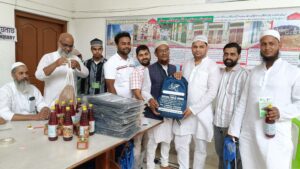 मुबारकपुर में हज यात्रियों का टीकाकरण एवं प्रशिक्षण कार्यक्रम सम्पन्न, 98 यात्रियों को दी गई जरूरी जानकारी