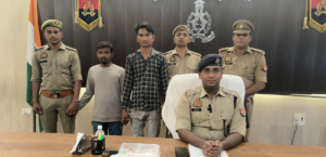 आज़मगढ़ पुलिस ने 24 घंटे में किया हत्या का खुलासा, दो अभियुक्तों को किया गिरफ्तार