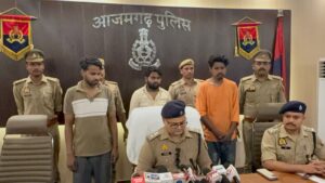 आजमगढ़: सामान खरीदने गए युवक की पीट-पीटकर हत्या, चार आरोपी गिरफ्तार
