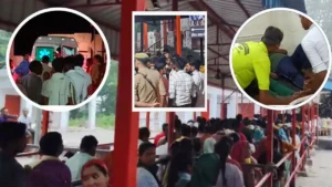 बाराबंकी के औसानेश्वर महादेव मंदिर में भगदड़ से दो श्रद्धालुओं की मौत, 29 घायल