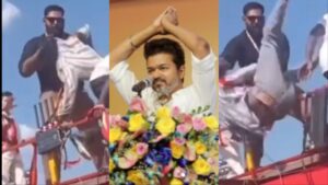 राजनीति में एंट्री के साथ विवादों में घिरे विजय, मदुरै रैली में मारपीट का मामला दर्ज