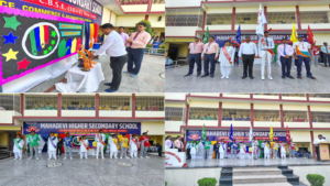 आजमगढ़ महादेवी हायर सेकेंडरी स्कूल में अलंकरण समारोह संपन्न, छात्रों को सौंपी गई जिम्मेदारियां