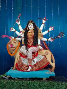 आज़मगढ़: बच्चों की आस्था से सजा मां शेरावाली का दरबार,नौ दिनों तक होगा मां का विशेष श्रृंगार