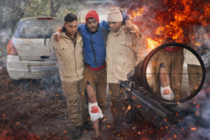 आजमगढ़ : पुलिस मुठभेड़ में पशु तस्कर घायल, तमंचा, कारतूस, नकदी व गोमांस बरामद