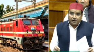 आज़मगढ़ रेलवे स्टेशन का मुद्दा गरमाया, सांसद धर्मेन्द्र यादव ने अधिकारियों को संसद घेरा….