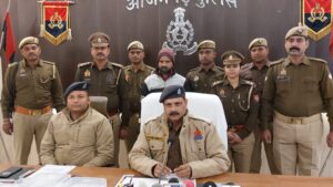 आजमगढ़ में मोबाइल शॉप चोरी का खुलासा, 6 घंटे में आरोपी गिरफ्तार, 4.75 लाख से अधिक का माल बरामद