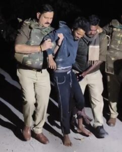 आज़मगढ़ : होली की रात खतरनाक बदमाशों से पुलिस की मुठभेड़